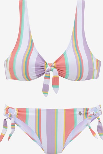 LASCANA Bikini i mint / syrén / korall / vit, Produktvy