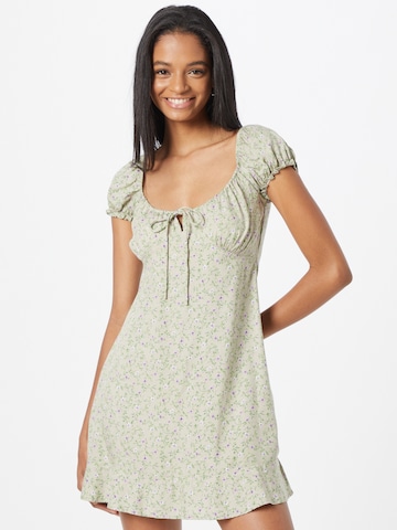 Motel Summer Dress 'Galhaes' in Green: front