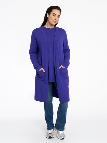 YOEK Strickjacke in Lila