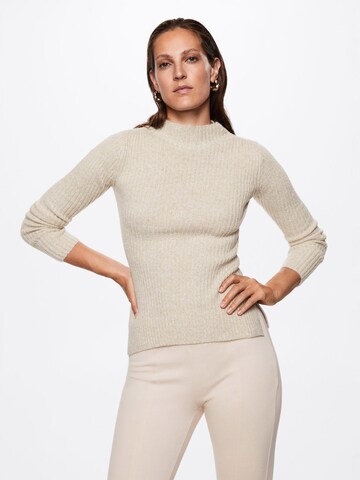 MANGO Pullover 'Seoulux' in Beige: predná strana