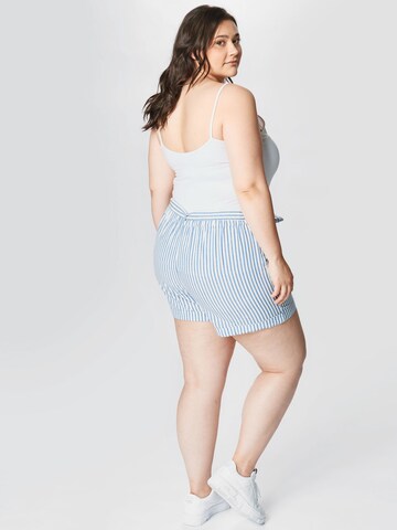 ABOUT YOU Curvy Regular Pants 'Noelia' in Blue