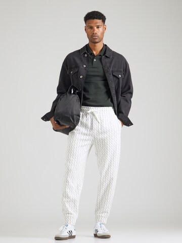 ARMANI EXCHANGE Конический (Tapered) Штаны в Белый