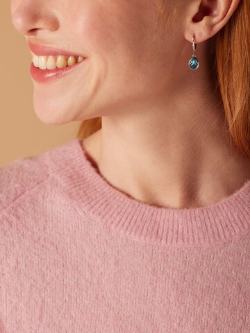 Lucardi Earrings in Silver