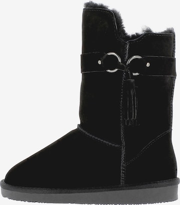 Gooce - Botas de neve 'Bangle' em preto: frente