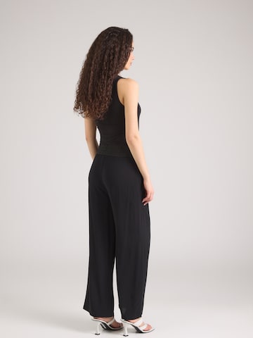 Hailys Wide Leg Housut 'Ge44orgy' värissä musta