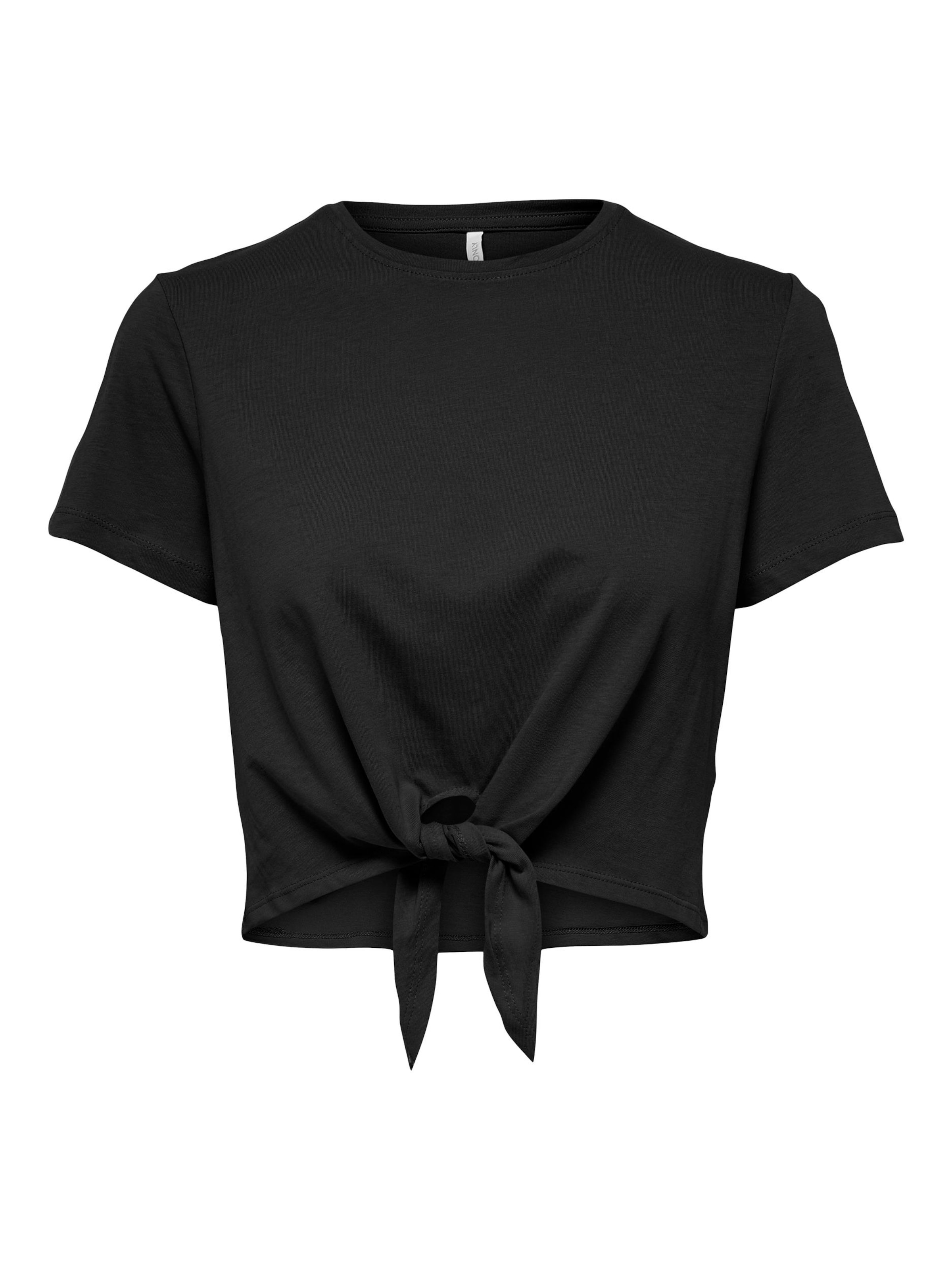 melns ONLY T-Krekls 'MAY': no priekšpuses