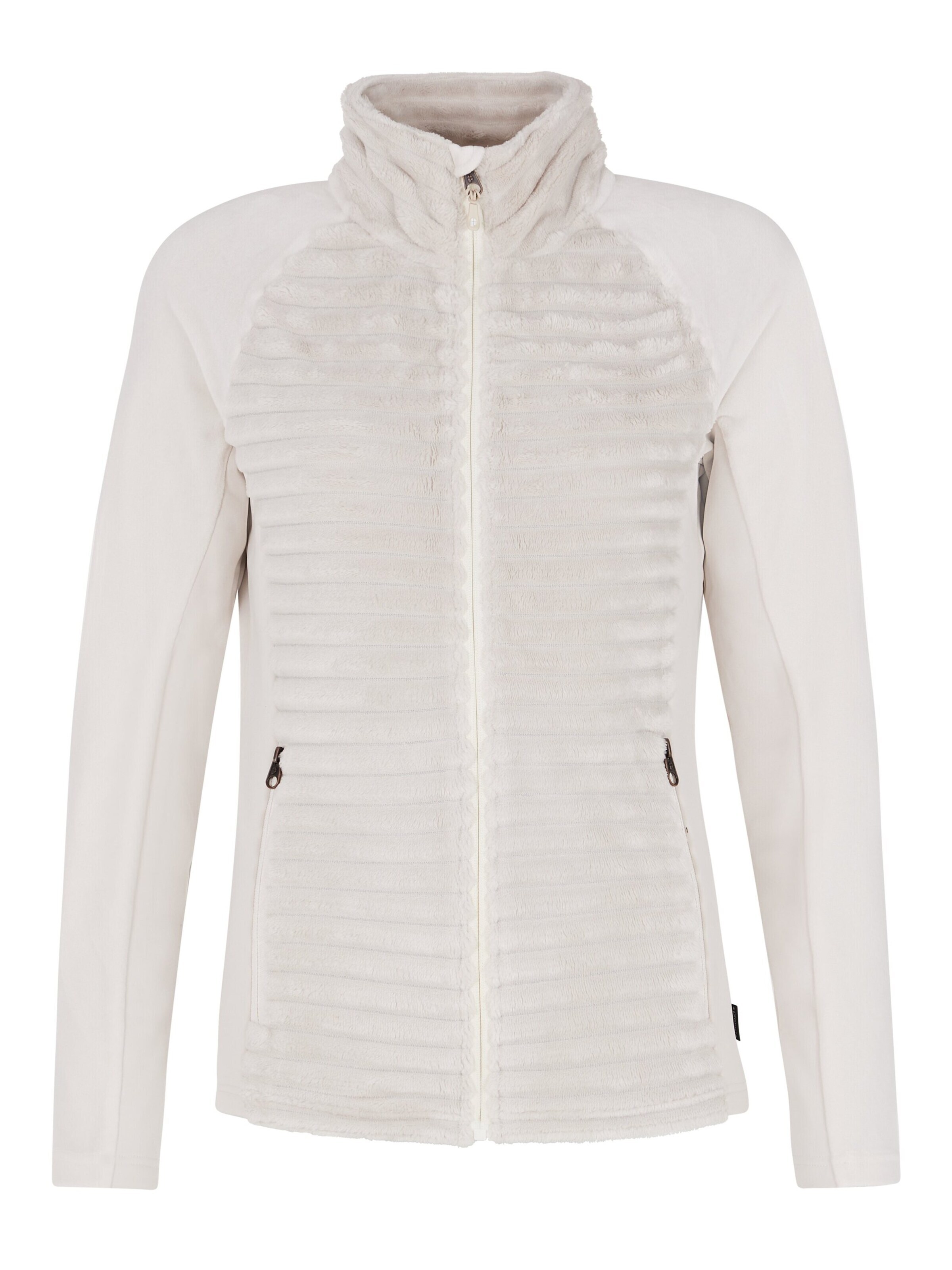 Veste en polaire 'PRTDELAY' PROTEST en blanc : devant