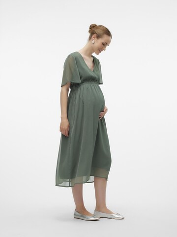 Robe MAMALICIOUS en vert