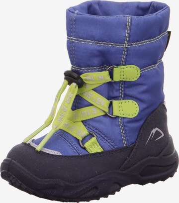 Bottes de neige 'GLACIER' SUPERFIT en bleu : devant