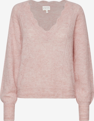 Atelier Rêve Sweater in Pink: front