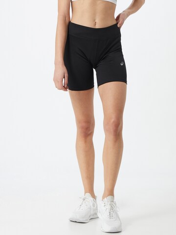 ASICS Workout Pants in Black: front