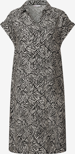 STREET ONE Sommerkleid in tanne / weiß, Produktansicht