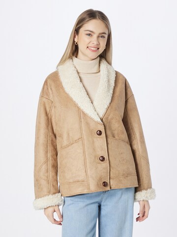 SCOTCH & SODA Between-Season Jacket in Beige: front