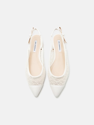 Karl Lagerfeld - Sabrina com tiras em branco