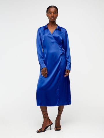 OBJECT Shirt Dress 'Tania' in Blue: front