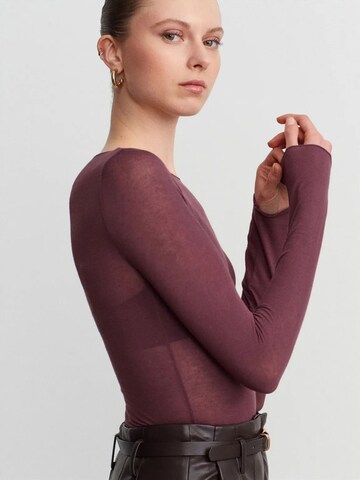 Dilvin Shirt in Purple