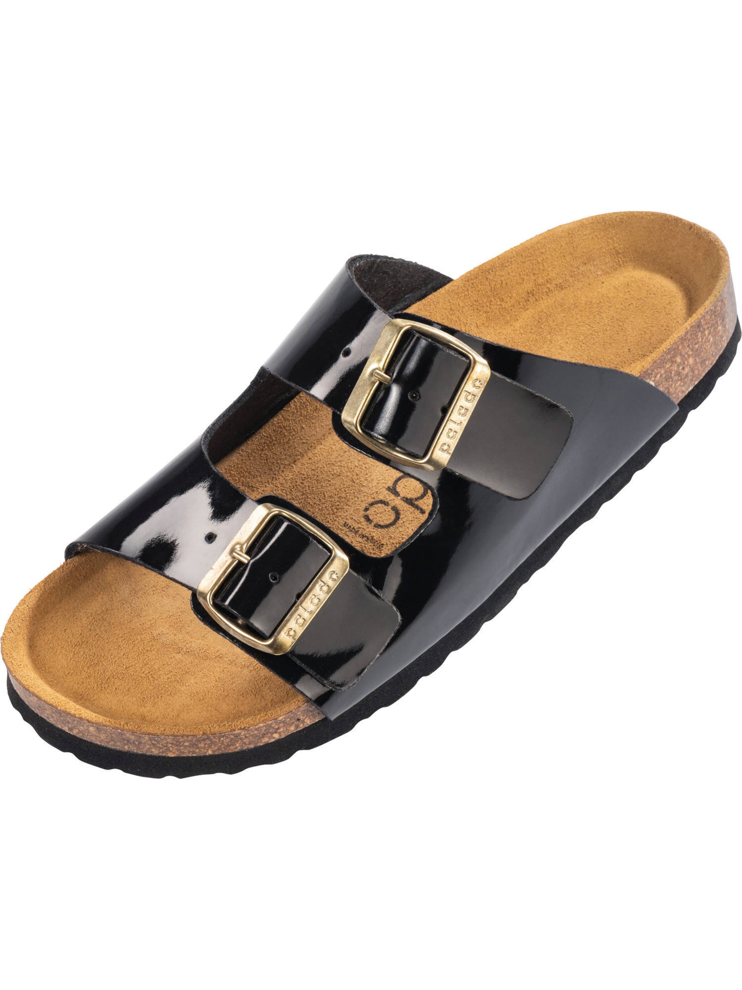 Palado Mule 'Korfu PF' in Black: front