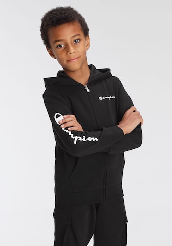 Champion Authentic Athletic Apparel Sweatjacka i svart: framsida