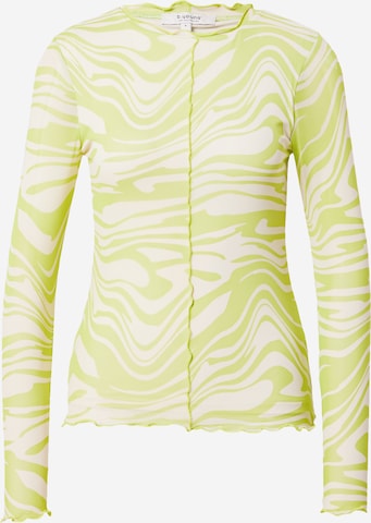 b.young - Camisa 'PALOMA' em verde: frente