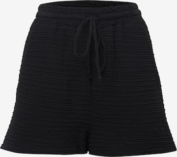 A LOT LESS Regular Pants 'Cami' in Black: front