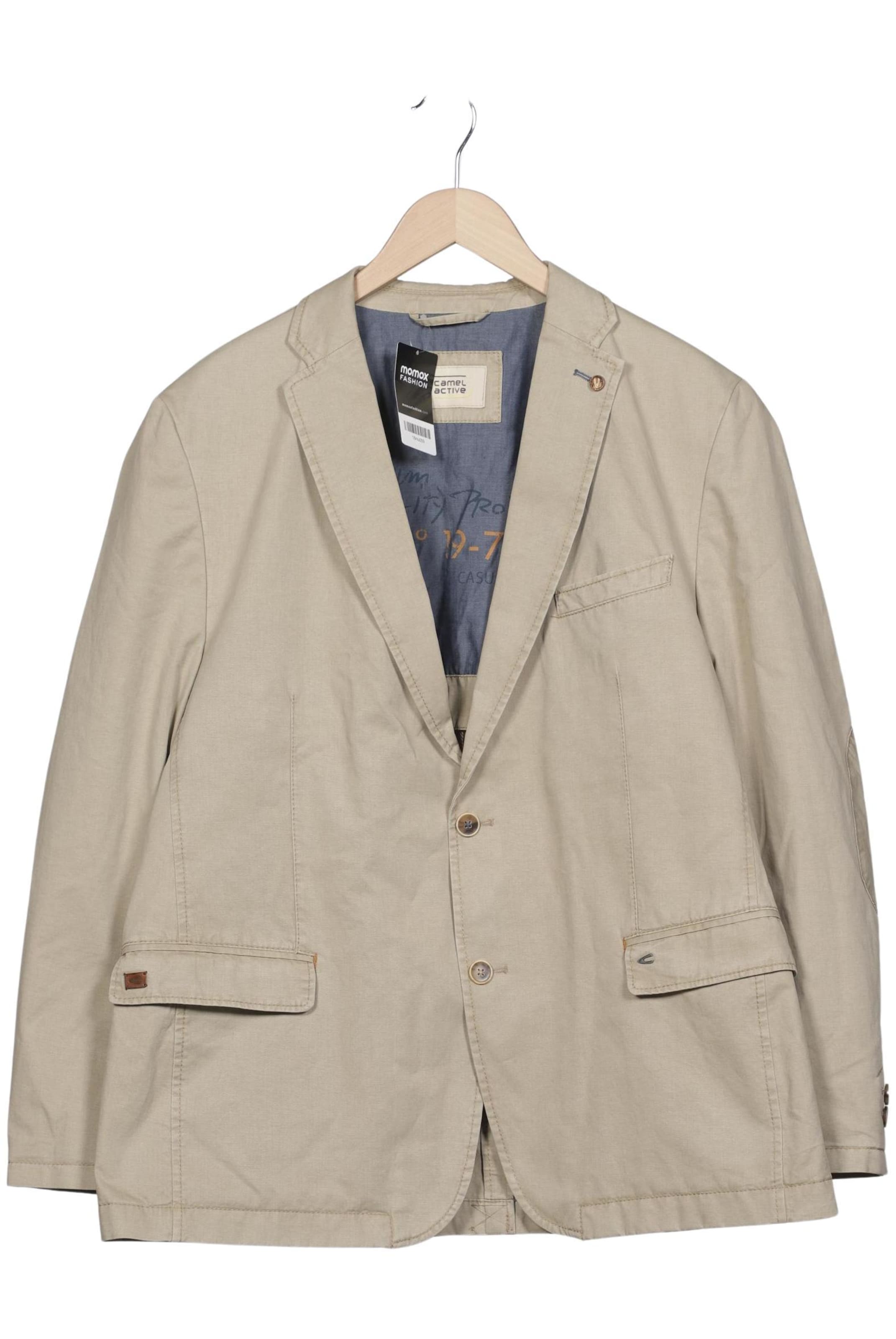 CAMEL ACTIVE Suit Jacket in 4XL in Beige: front