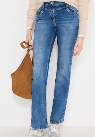 CECIL Boot cut Jeans 'Toronto' in Blue