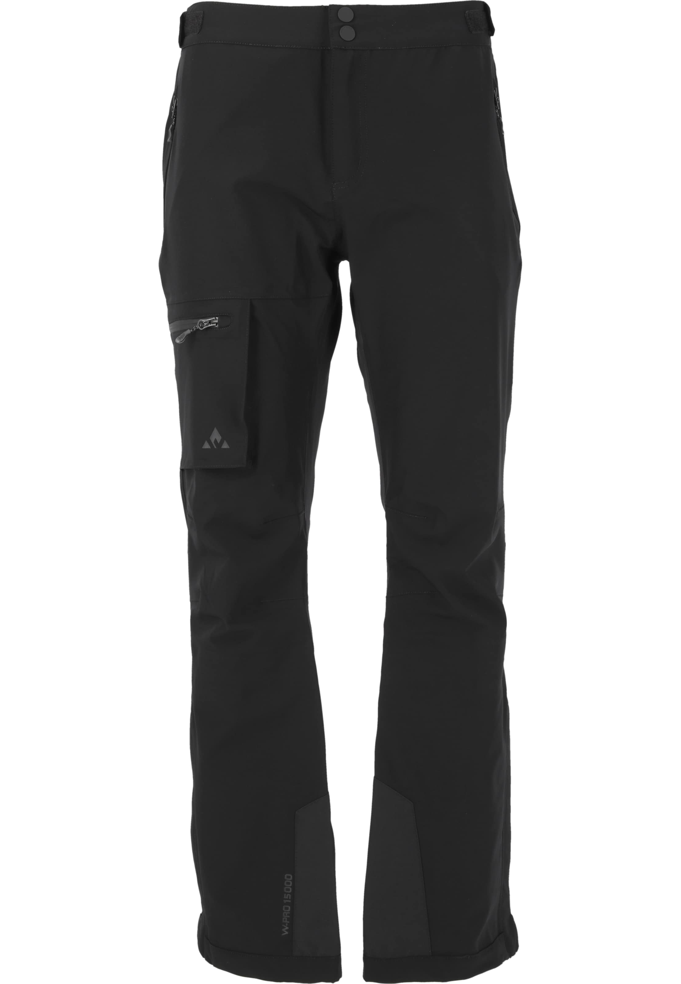 Whistler Regular Sportbroek 'Maze' in Zwart: voorkant