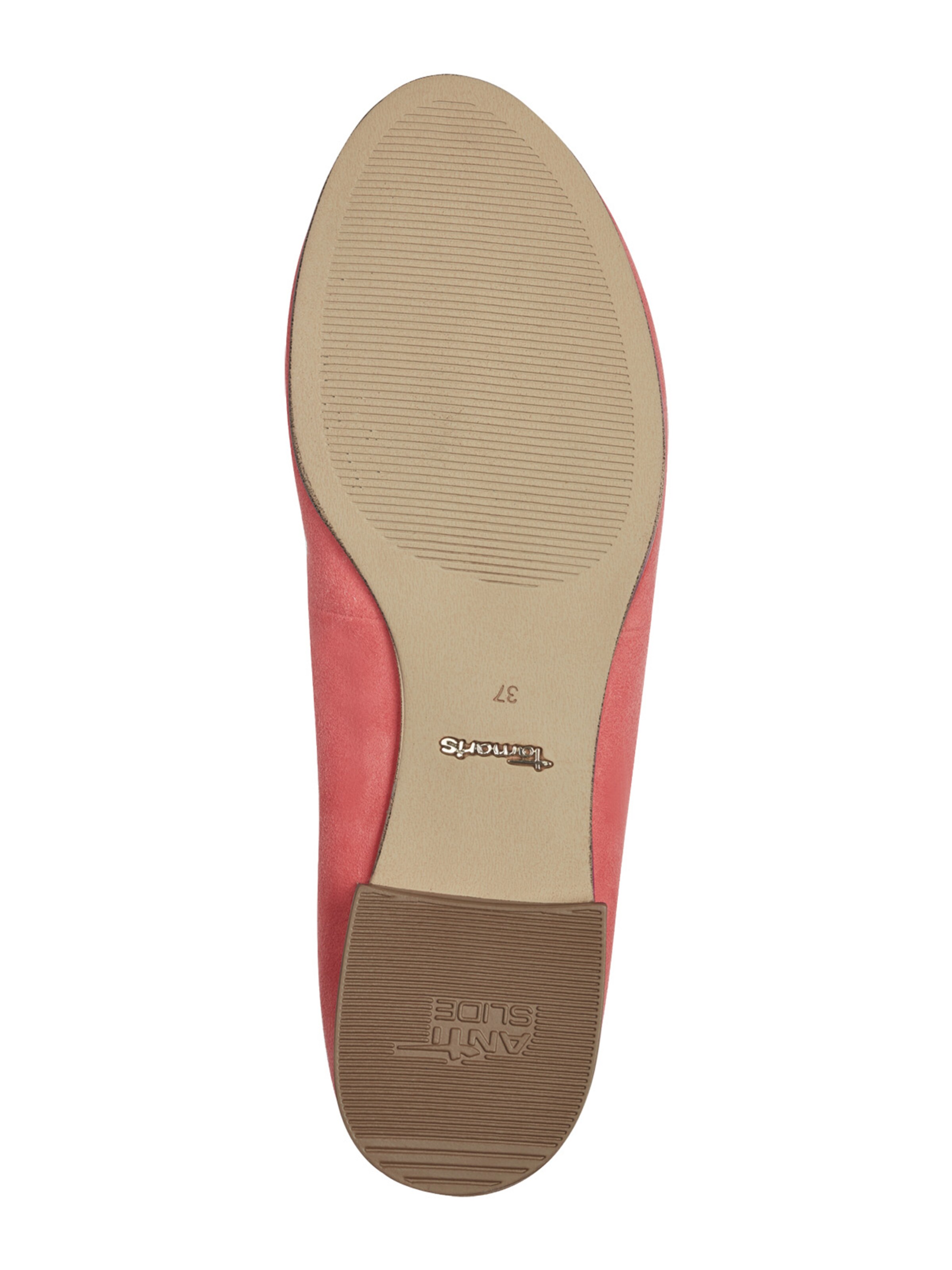 Tamaris Baleriny w kolorze czerwony