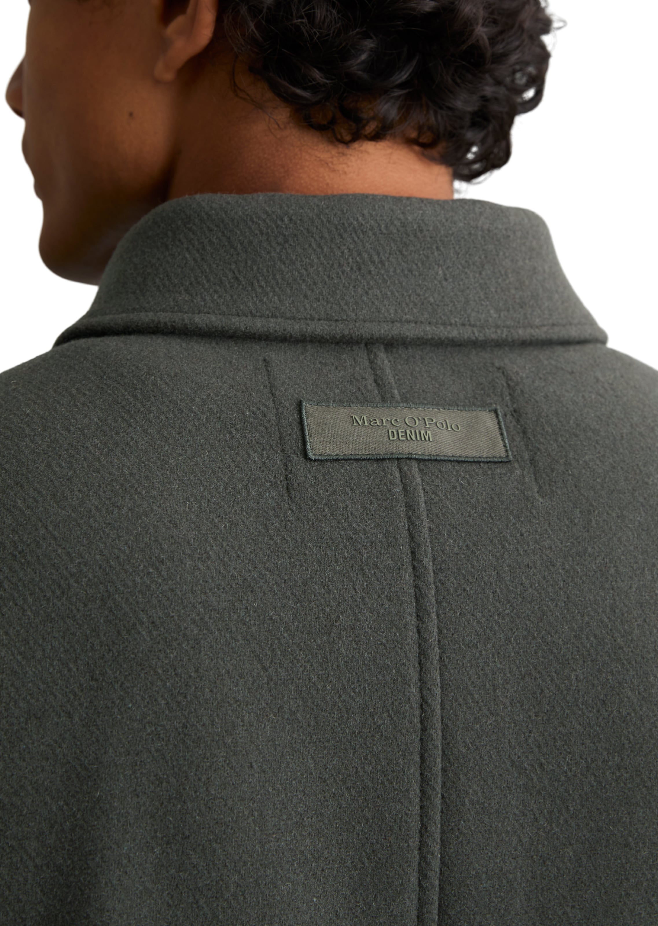 Marc O'Polo DENIM Between-season jacket in Green: back