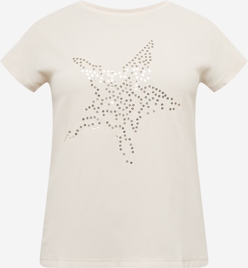 ONLY Carmakoma T-Shirt 'LOUISA' in Grau: predná strana