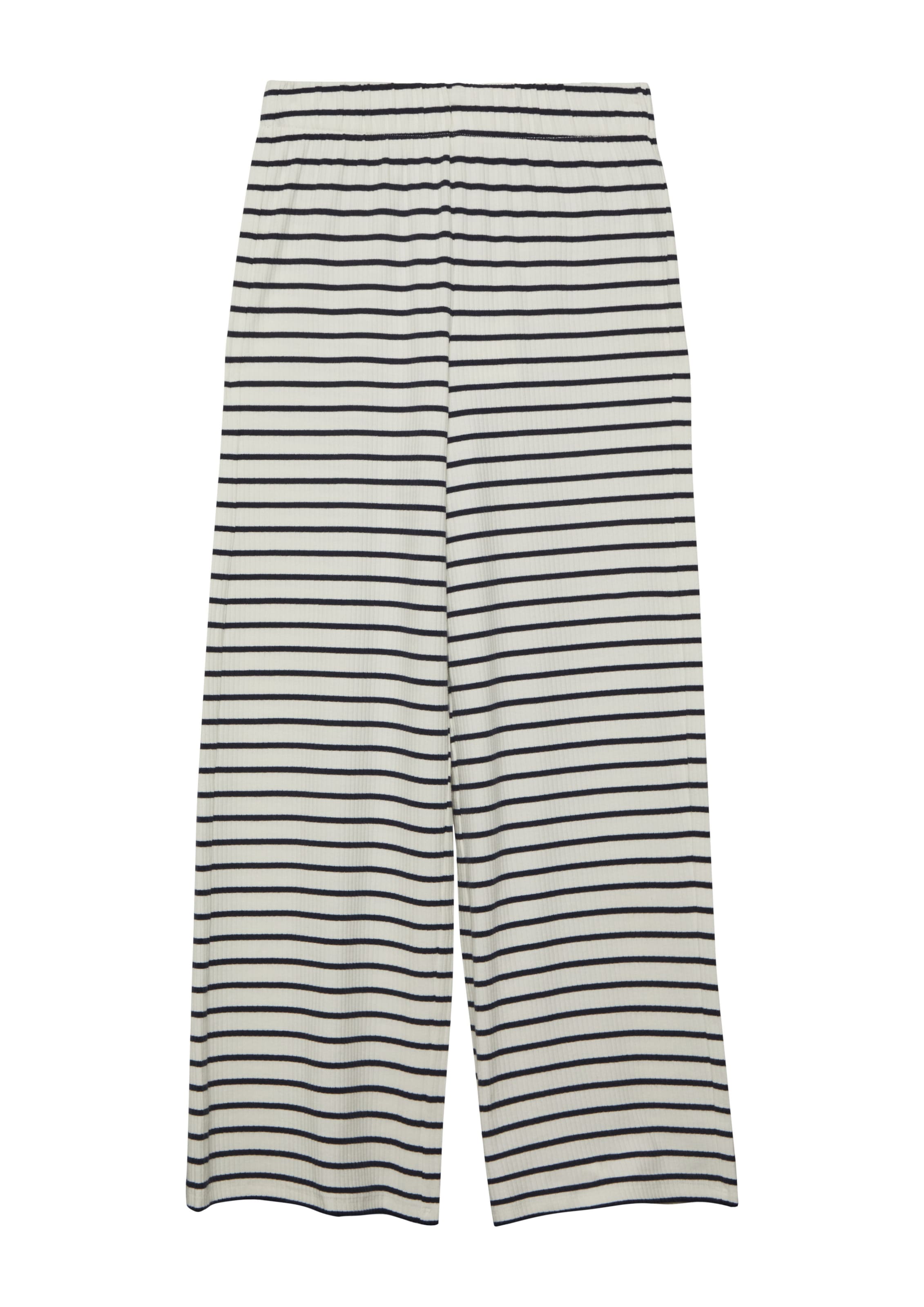 s.Oliver Wide leg Broek in Zwart: voorkant