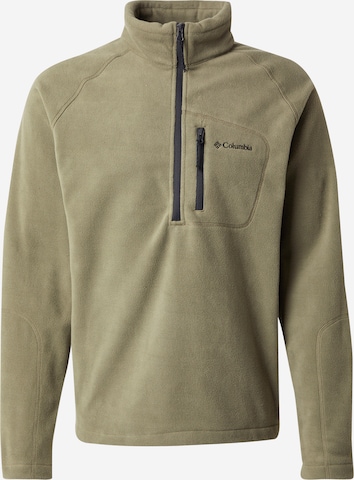 Pullover sportivo 'Fast Trek' di COLUMBIA in verde: frontale