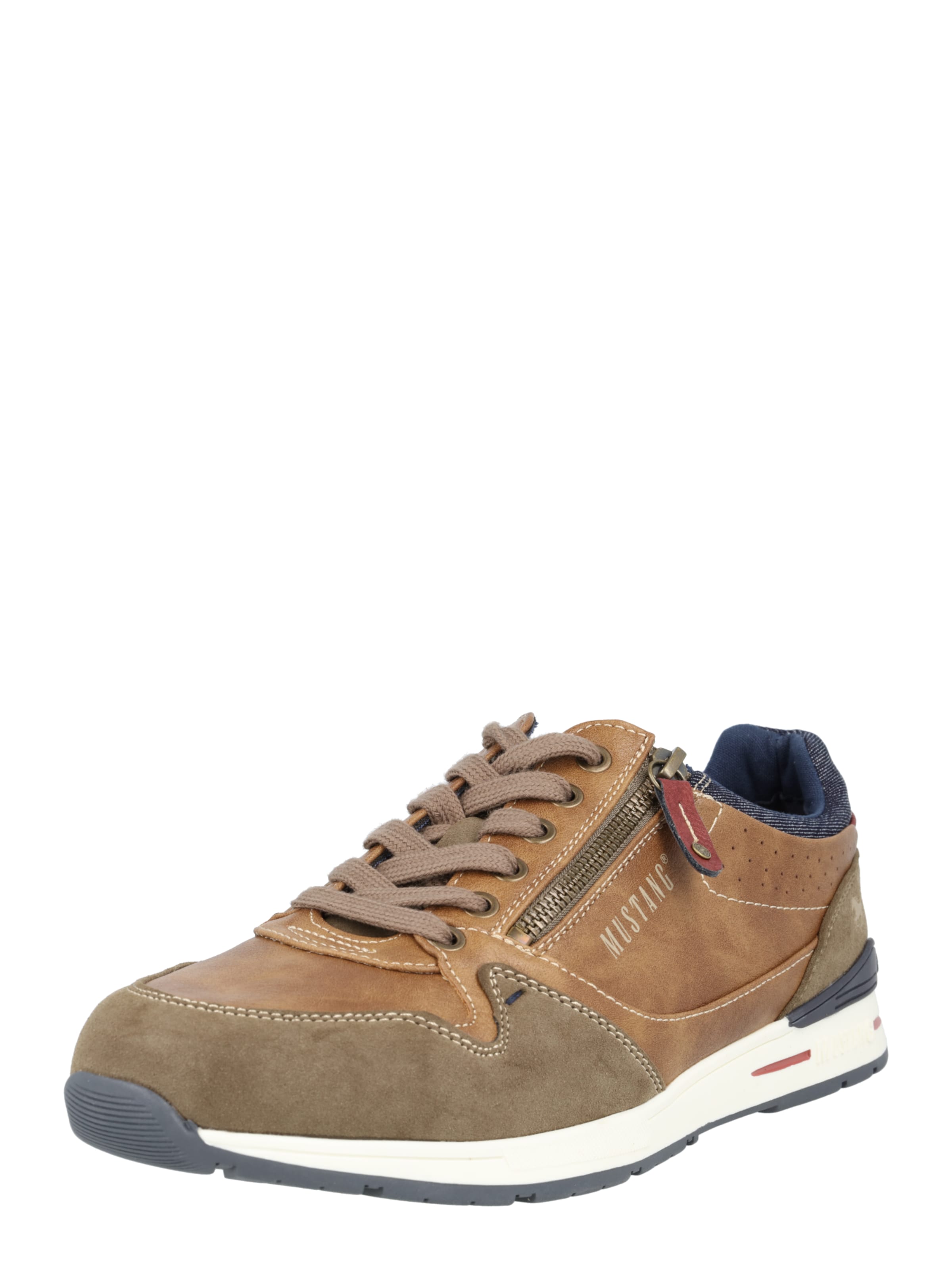 MUSTANG Platform trainers in Brown: front