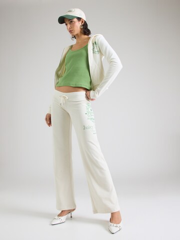 Juicy Couture Normální Kalhoty – bílá