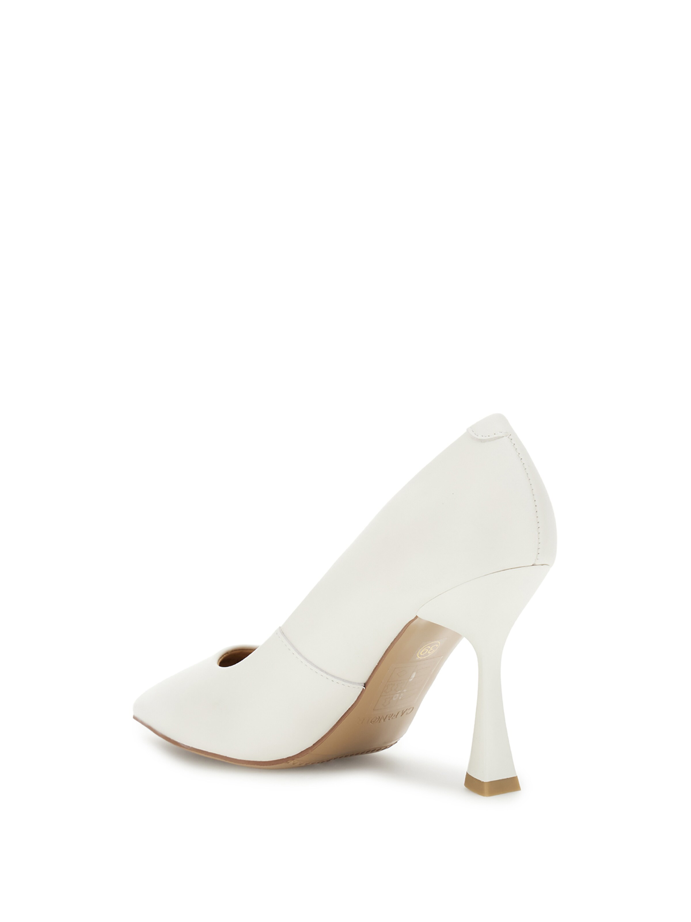 Décolleté di CAFè NOIR in bianco