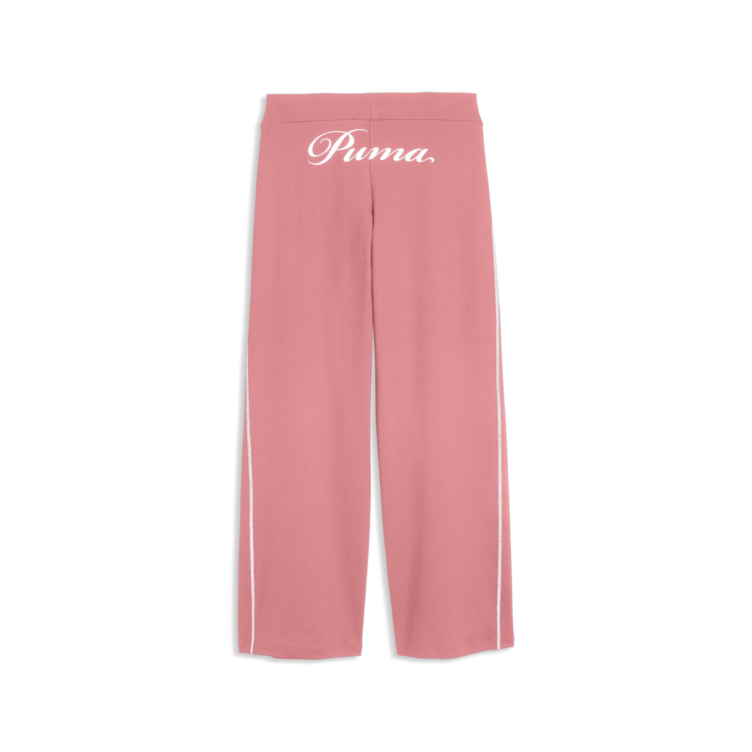 PUMA Wide leg Sportbroek 'T7' in Roze