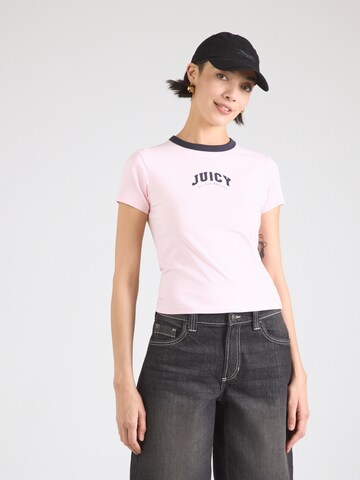 Tricou de la Juicy Couture pe roz: față