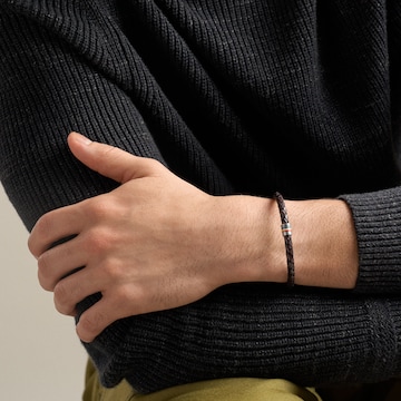 Bracelet 'EVERETT' FOSSIL en marron : devant