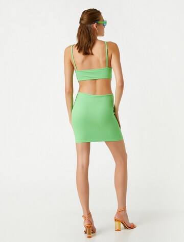 Koton Cocktail Dress in Green