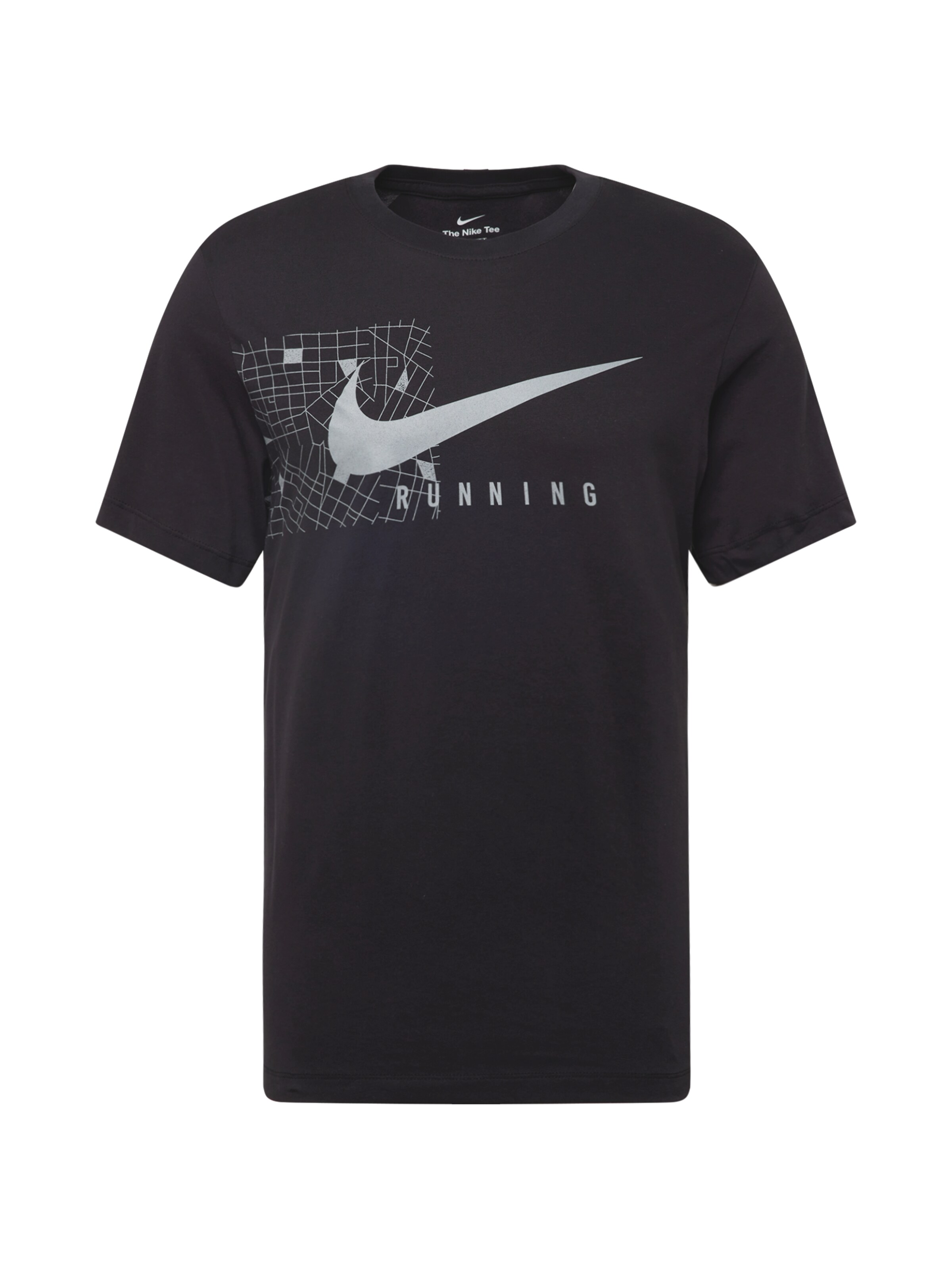 NIKE Λειτουργικό μπλουζάκι σε μαύρο: μπροστά