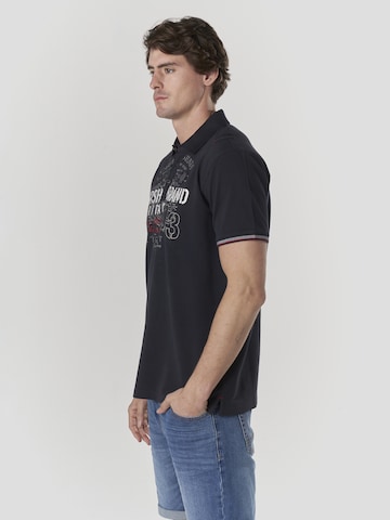 KOROSHI Poloshirt in Blau