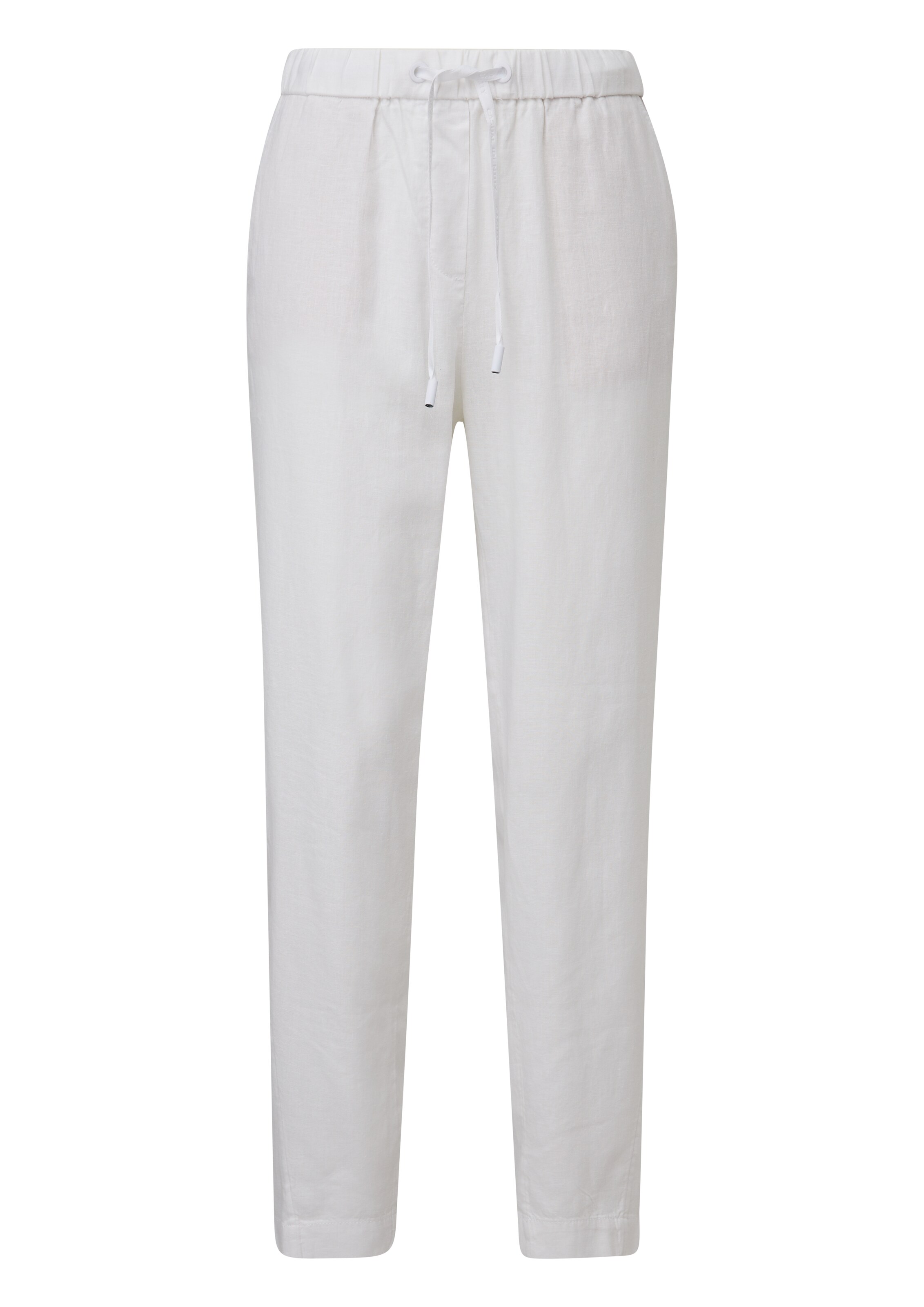 comma casual identity Regular Pants in White: front
