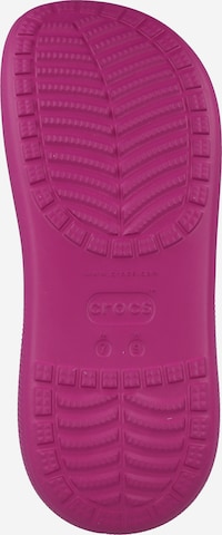 Crocs Pantofle 'Classic Crush' – pink