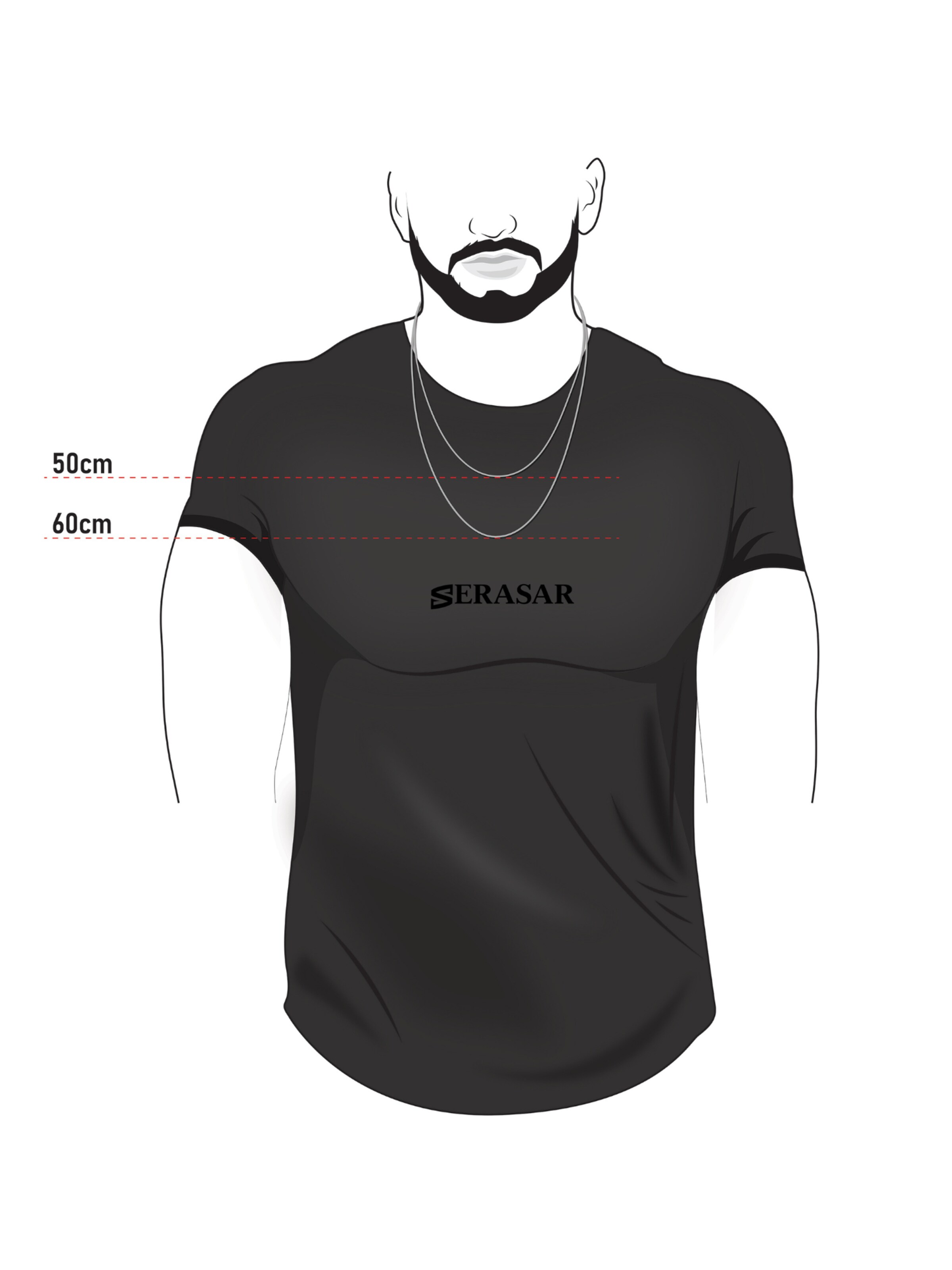 Chaîne 'Lord' SERASAR en argent