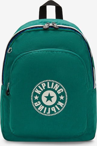 KIPLING - Mochila 'Curtis' em verde: frente