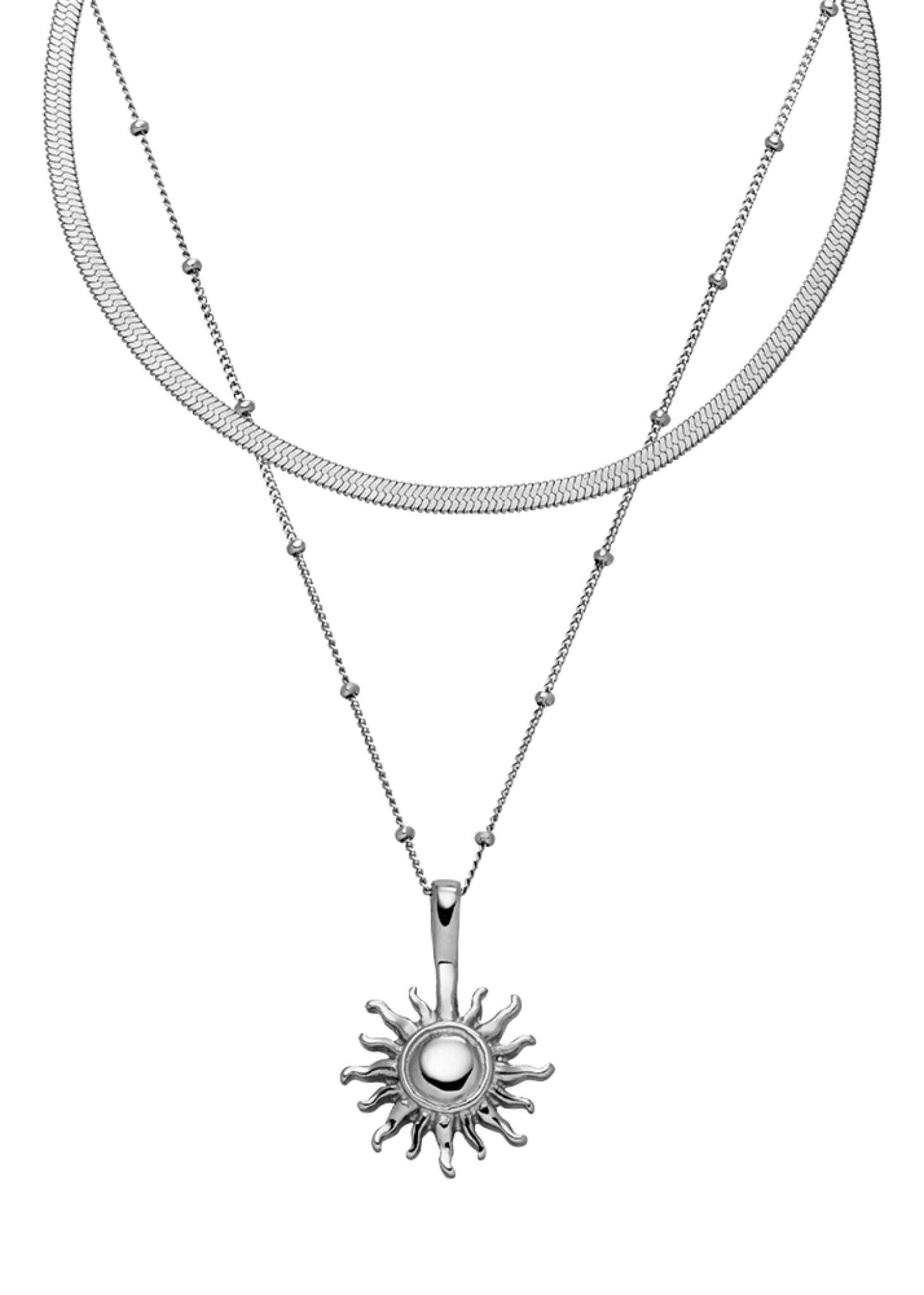 Collana 'Molokai' di PURELEI in argento: frontale