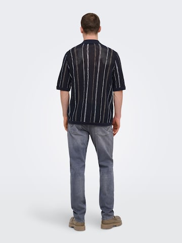 Giacchetta 'ONSTobby' di Only & Sons in blu