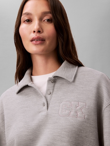 Sweat-shirt Calvin Klein Jeans en gris