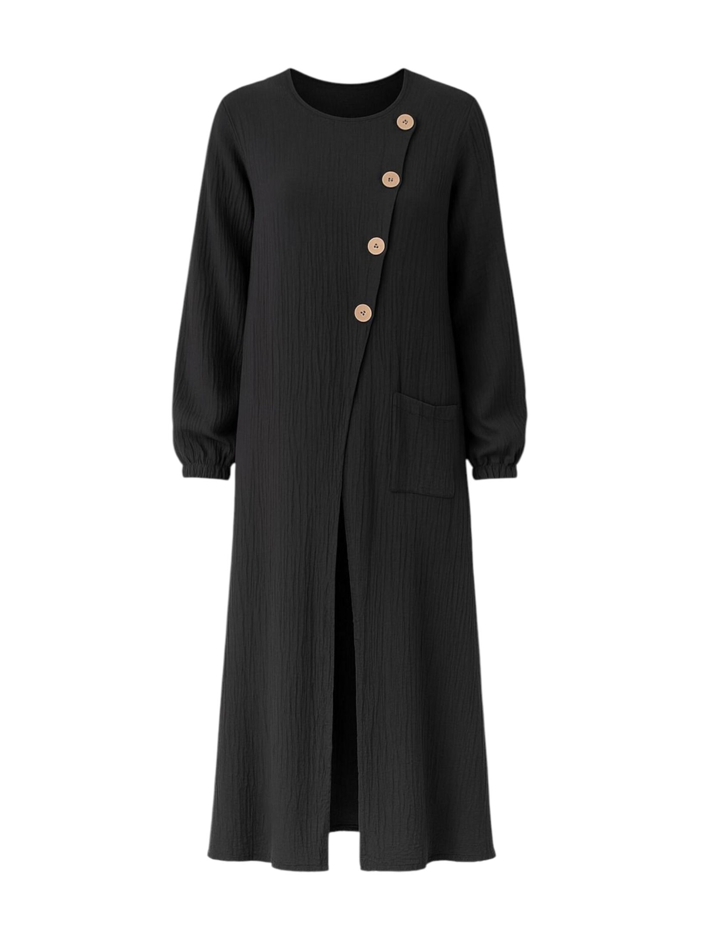 Tunique 'Elira' WENOR en noir : devant