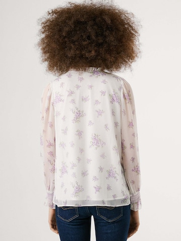 Pepe Jeans Bluse 'Lee' in Weiß